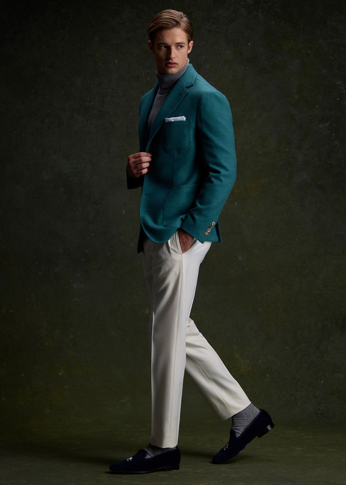 Wool & Cashmere Patch Pocket Jacket - Paul Stuart Best Seller