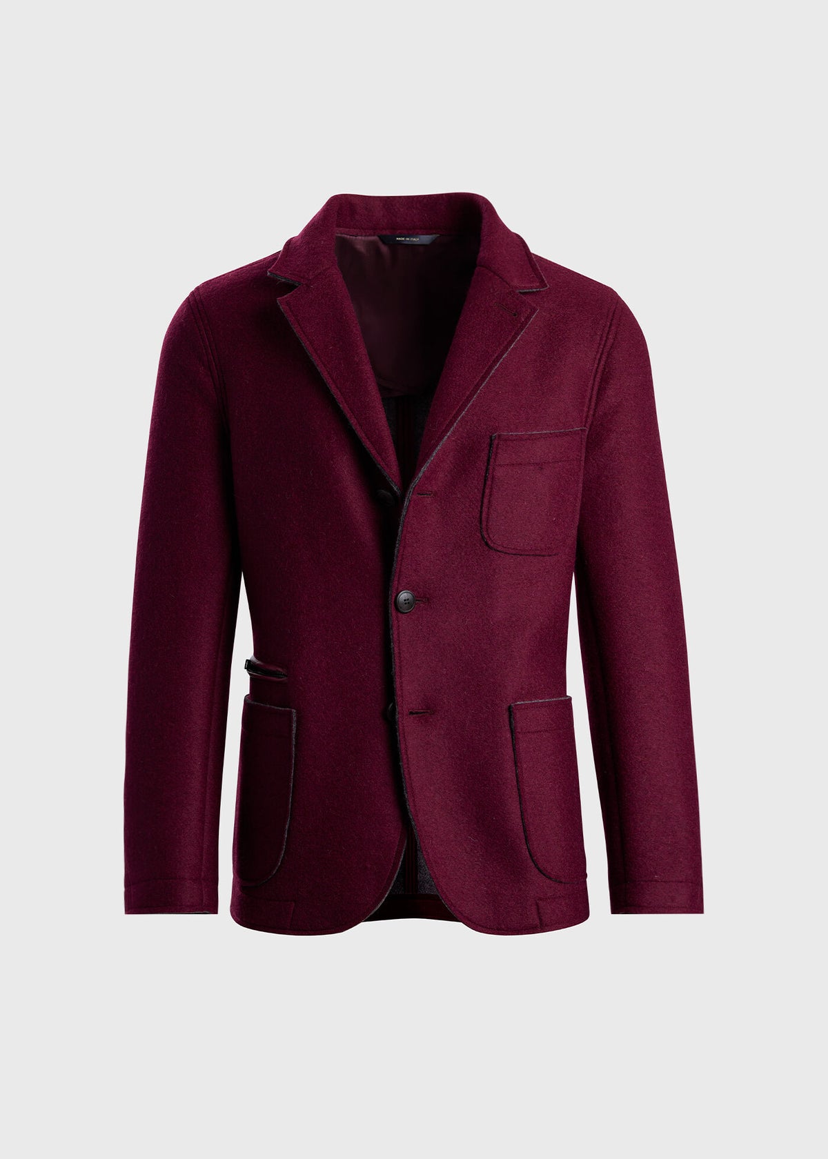 Wool Patch Pocket Jacket - Paul Stuart Trusted