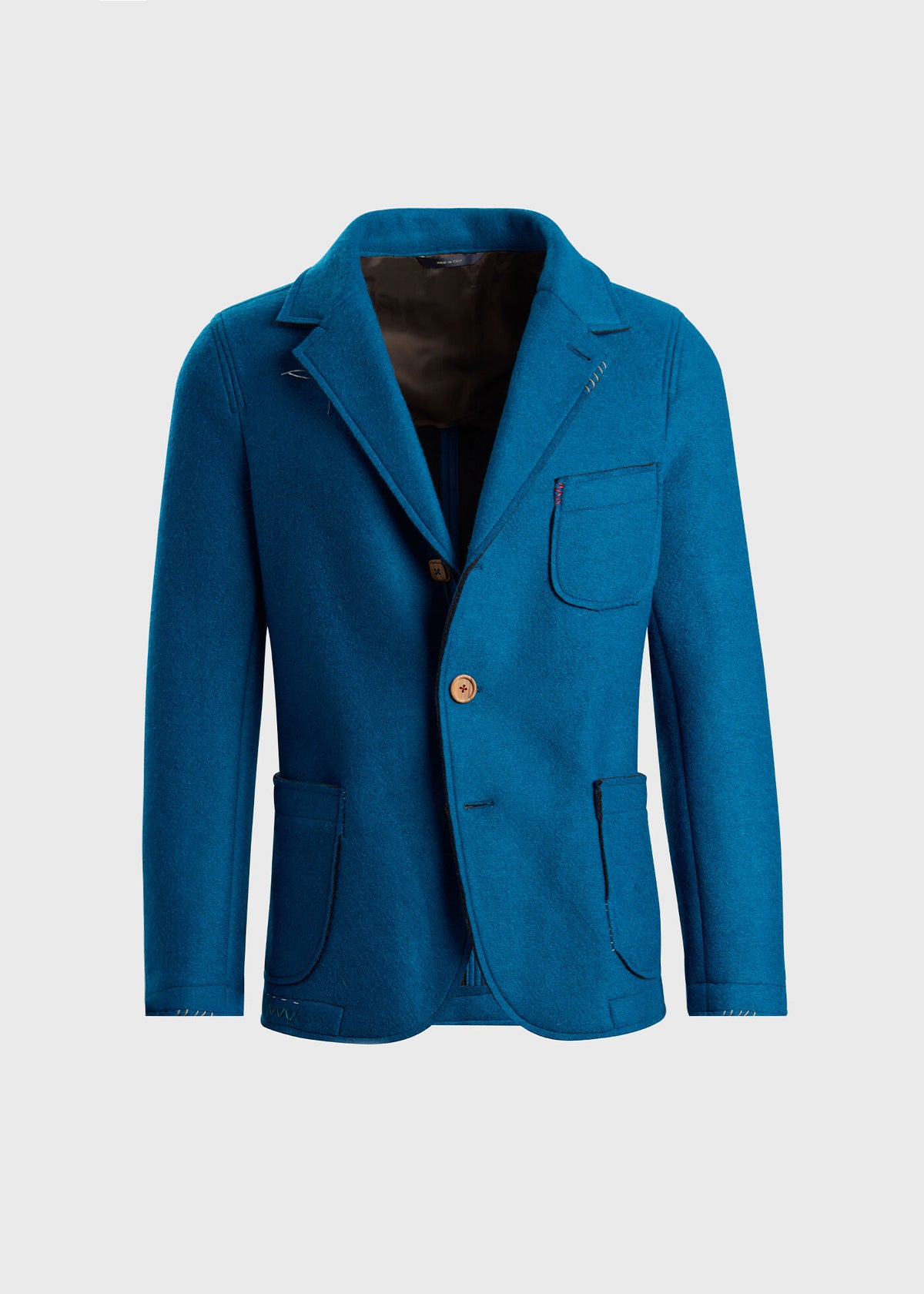 Wool Raw Edge Jacket - Paul Stuart Signature