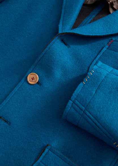 Wool Raw Edge Jacket - Paul Stuart Signature
