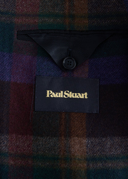 Bold Plaid Fall Jacket - Paul Stuart Deals