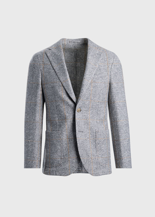 Jersey Plaid Soft Jacket - Paul Stuart Sale