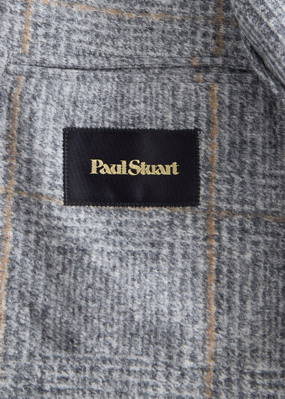 Jersey Plaid Soft Jacket - Paul Stuart Sale