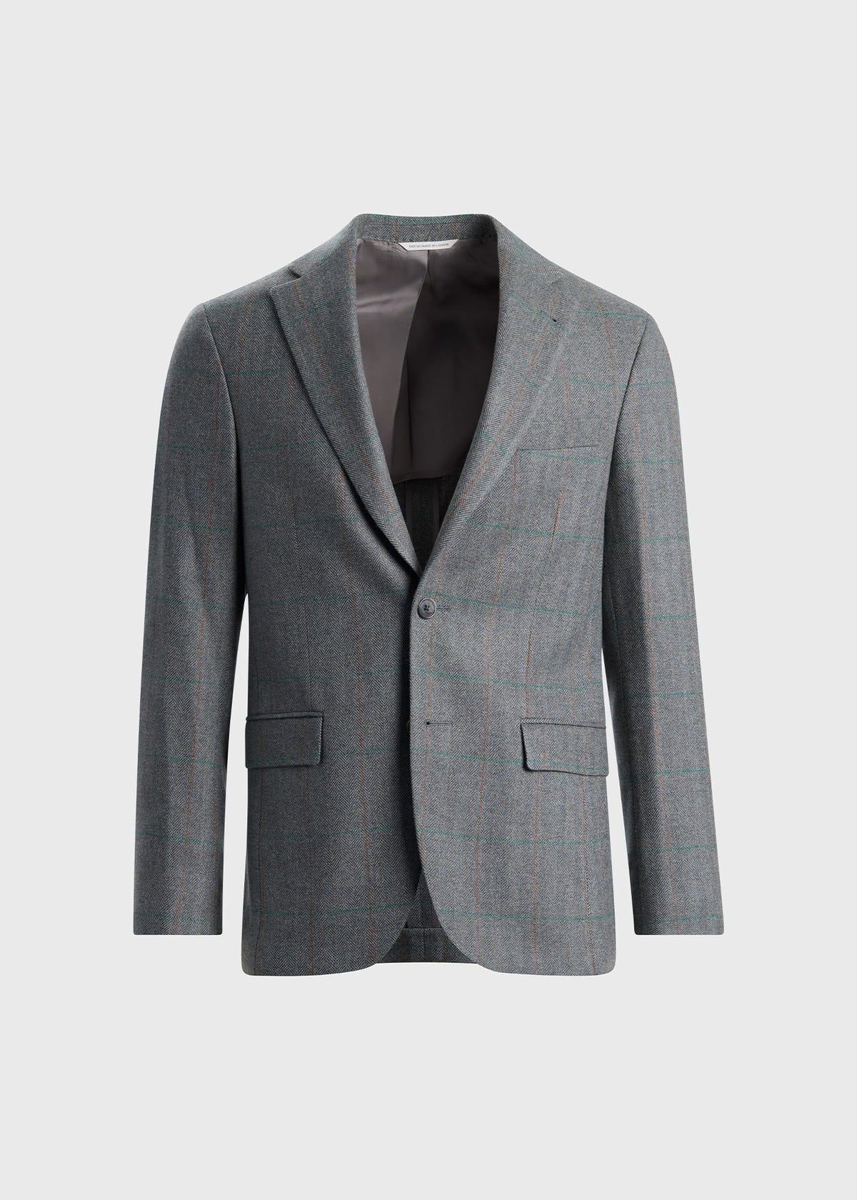 Cashmere Deco Herringbone Jacket - Paul Stuart Quality