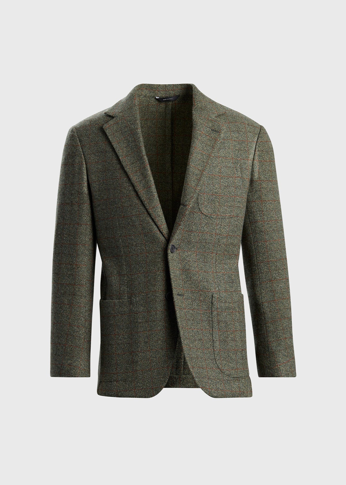 Cashmere & Wool Plaid Jacket - Paul Stuart Quality
