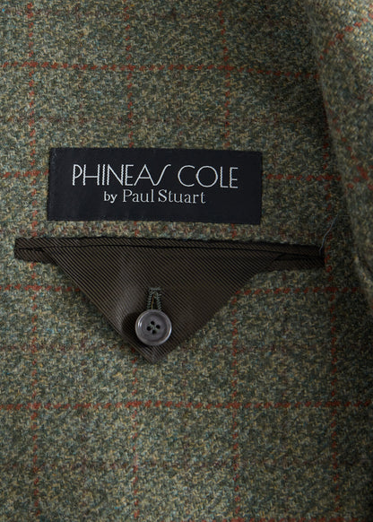 Cashmere & Wool Plaid Jacket - Paul Stuart Quality