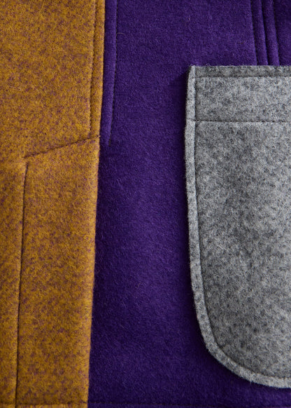 Colorblock Raw Edge Jacket - Paul Stuart Sale