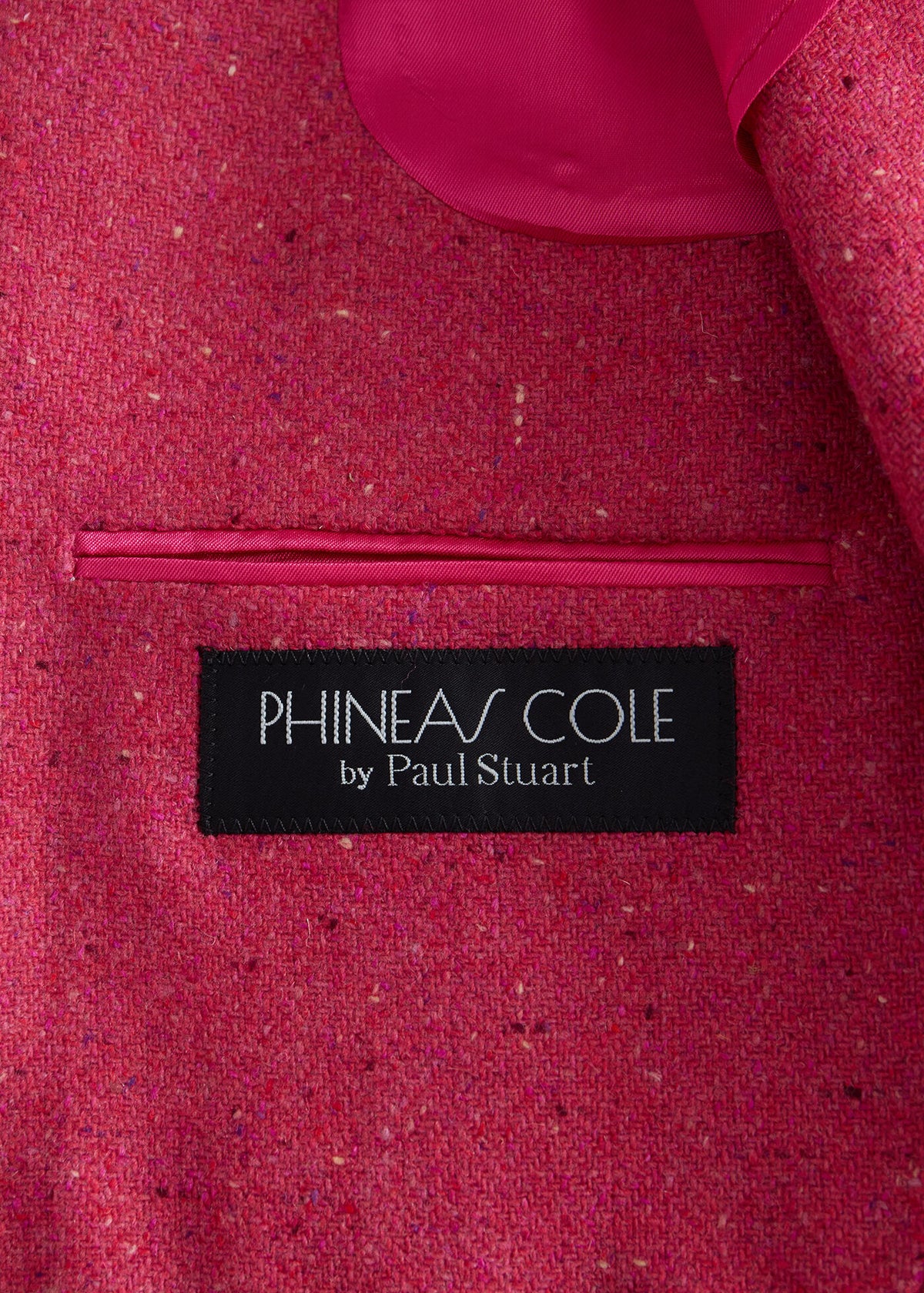 Tweed Jacket with Suede Finishing - Paul Stuart Exclusive