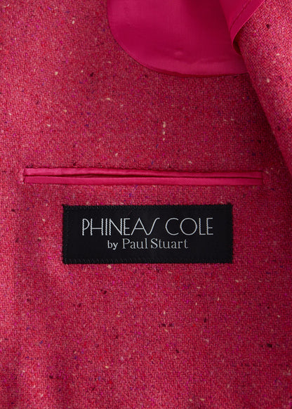 Tweed Jacket with Suede Finishing - Paul Stuart Exclusive