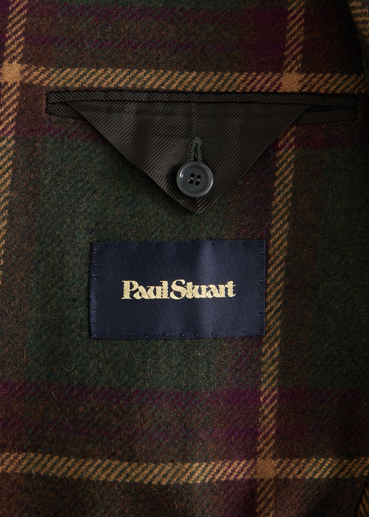 Oversized Plaid Jacket - Paul Stuart Featured