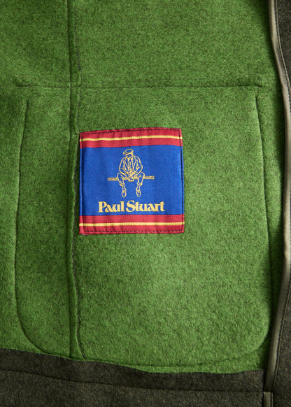 Wool Jacket with Suede Details - Paul Stuart Smart Buy