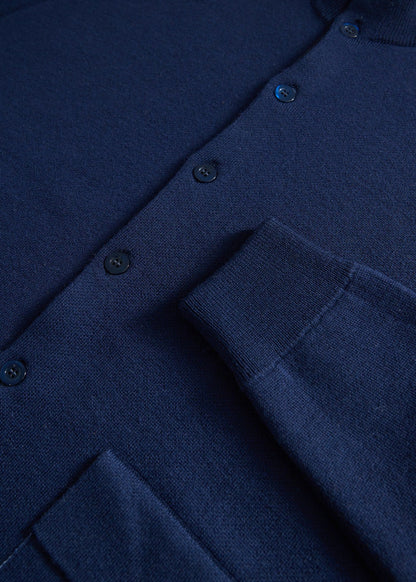 Merino Wool Blouson Cardigan - Paul Stuart Special Offer