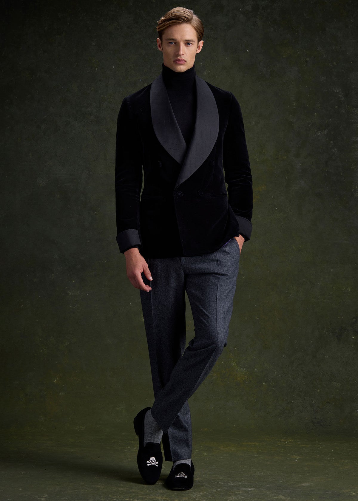 Velvet Shawl Collar Dinner Jacket - Paul Stuart Smart Buy