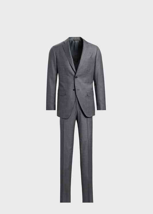 All Year Super 150s Wool Plaid Suit - Paul Stuart Great Value