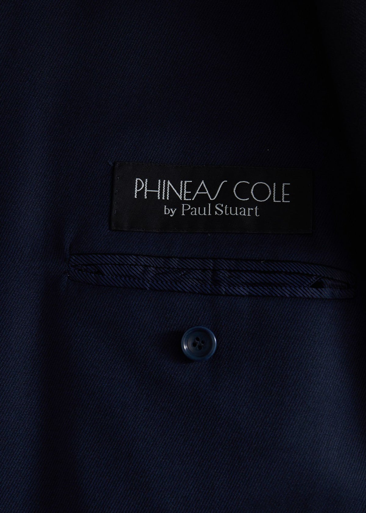 Wool Twill Double Breasted Suit - Paul Stuart Discount