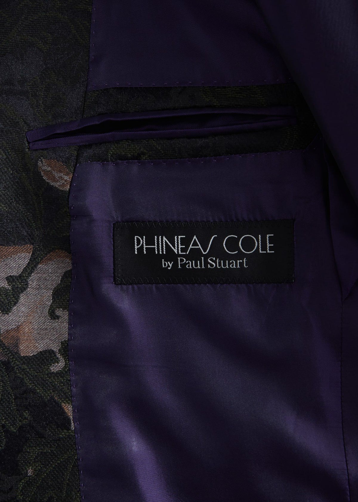 Wool & Silk Jacquard Dinner Jacket - Paul Stuart Sale