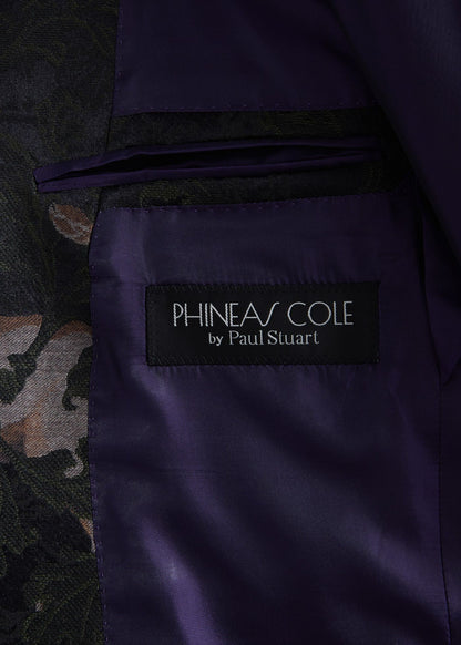Wool & Silk Jacquard Dinner Jacket - Paul Stuart Sale
