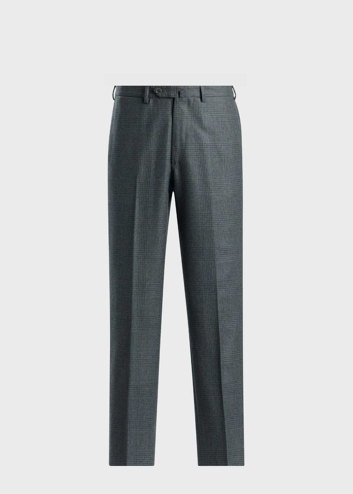 Sage Tonal Plaid Flannel Suit - Paul Stuart Great Value