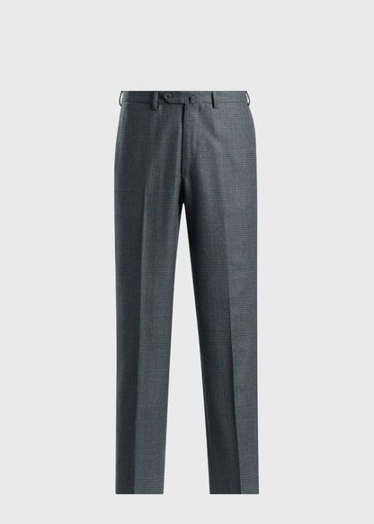 Sage Tonal Plaid Flannel Suit - Paul Stuart Great Value