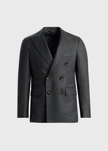 Double Breasted Wool Houndstooth Suit - Paul Stuart Recommended
