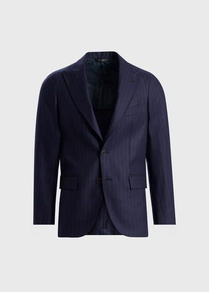 Wool Stripe Two Button Suit - Paul Stuart Top Pick
