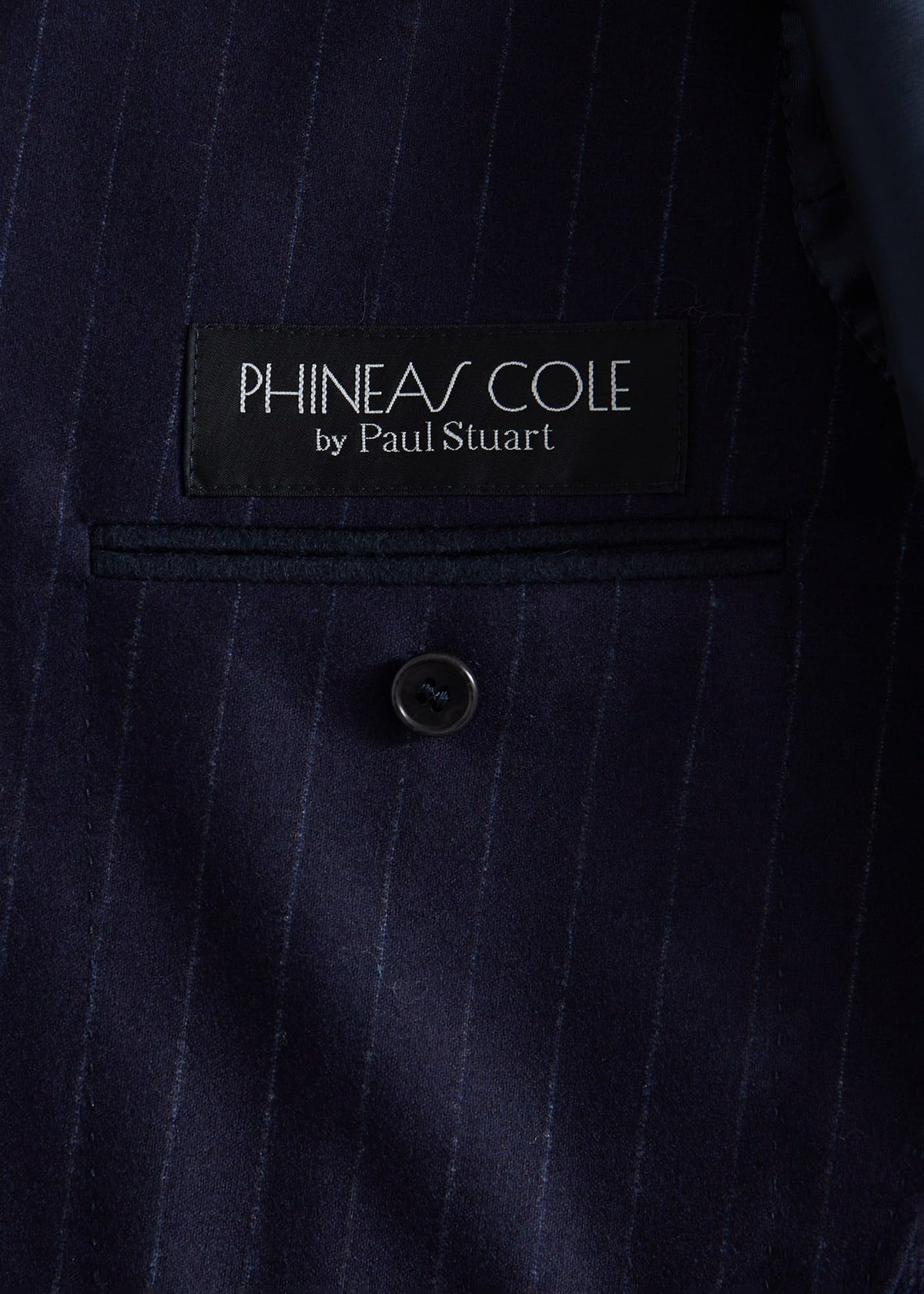 Wool Stripe Two Button Suit - Paul Stuart Top Pick