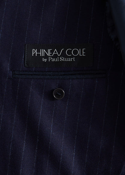 Wool Stripe Two Button Suit - Paul Stuart Top Pick