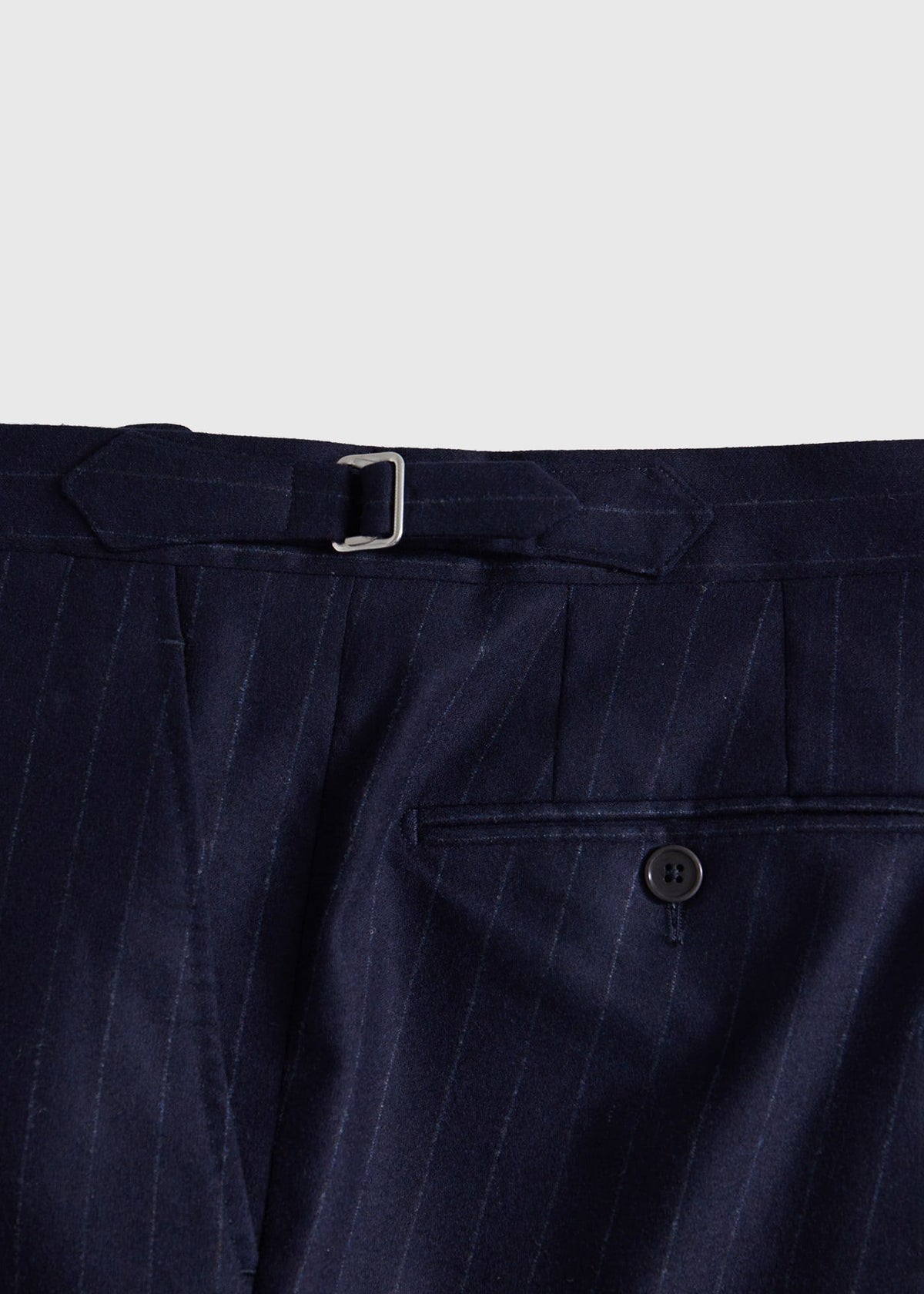 Wool Stripe Two Button Suit - Paul Stuart Top Pick