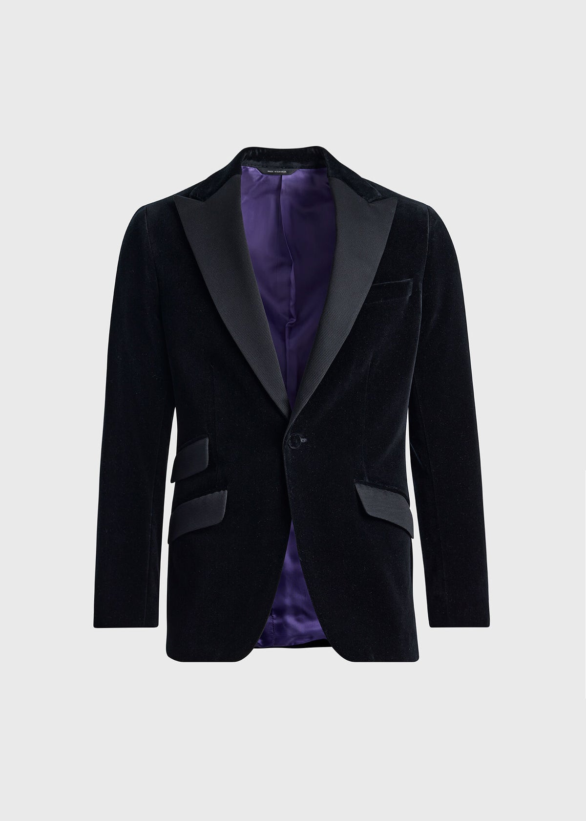 Velvet Dinner Jacket - Paul Stuart Quality