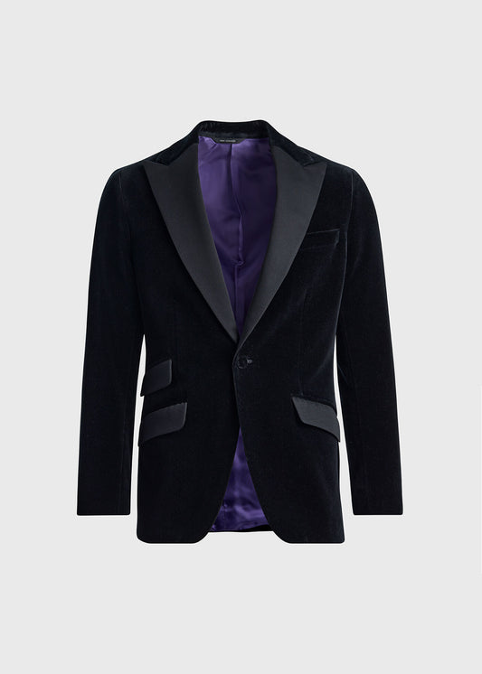Velvet Dinner Jacket - Paul Stuart Quality