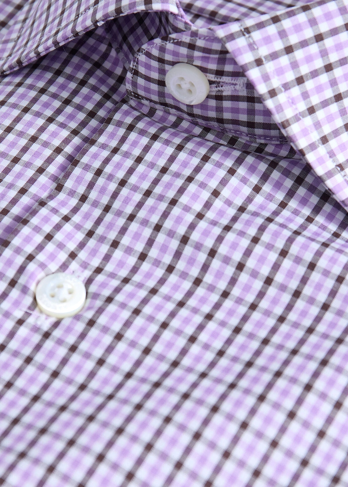 Small Check Sport Shirt - Paul Stuart Quality