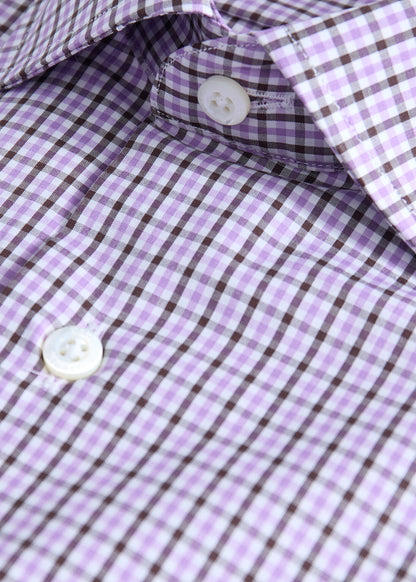 Small Check Sport Shirt - Paul Stuart Quality