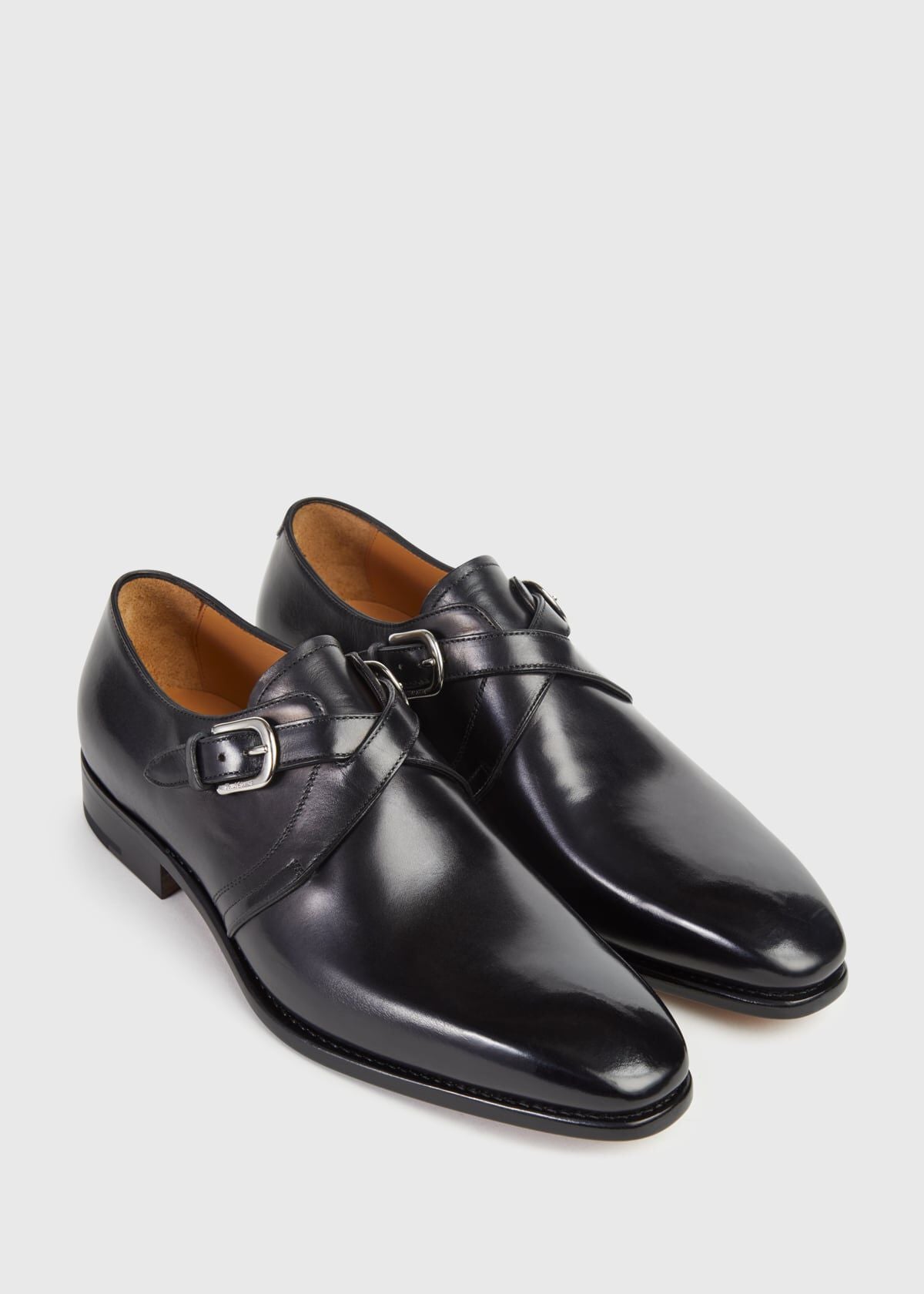 Galante Double Cross Monk Strap - Paul Stuart Signature