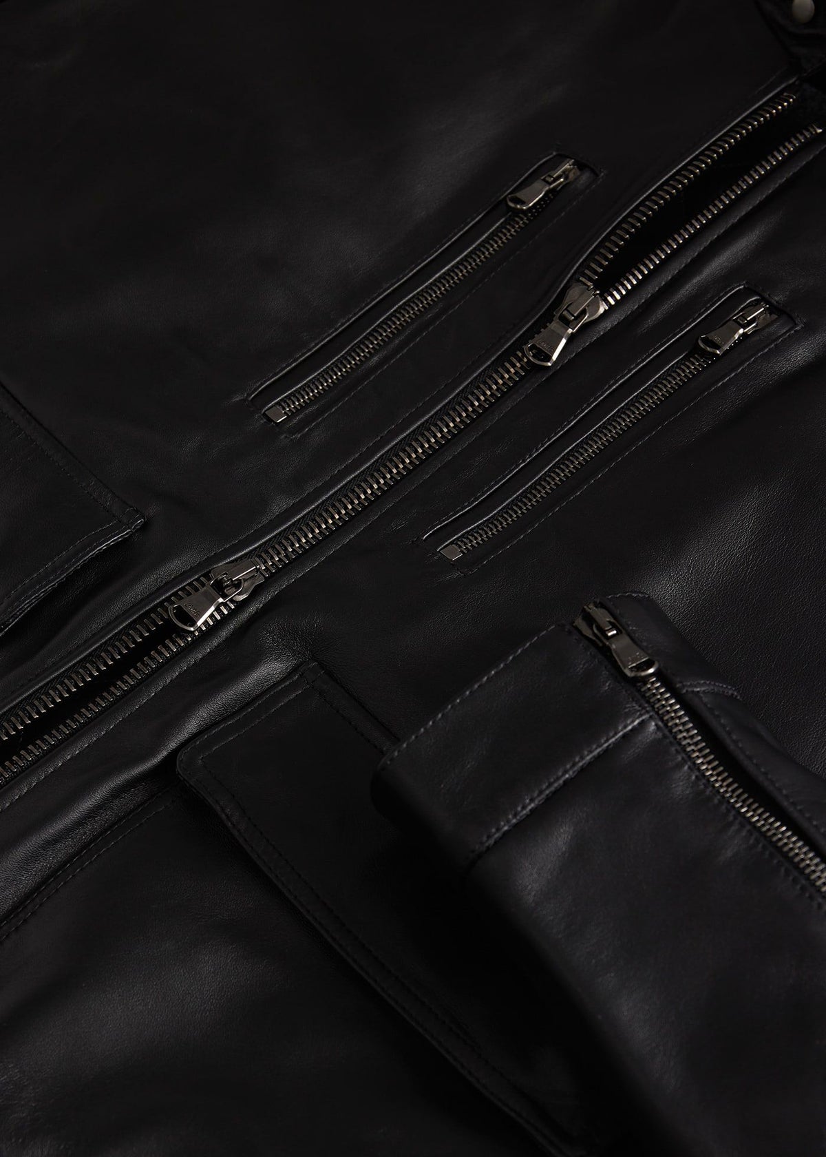 Modern Leather Bomber Jacket - Paul Stuart Sale