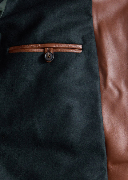 Leather Motorcycle Jacket - Paul Stuart Signature