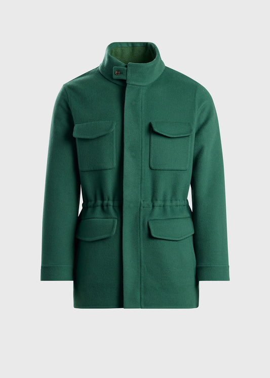 Double Faced Cashmere Field Jacket - Paul Stuart Top Pick
