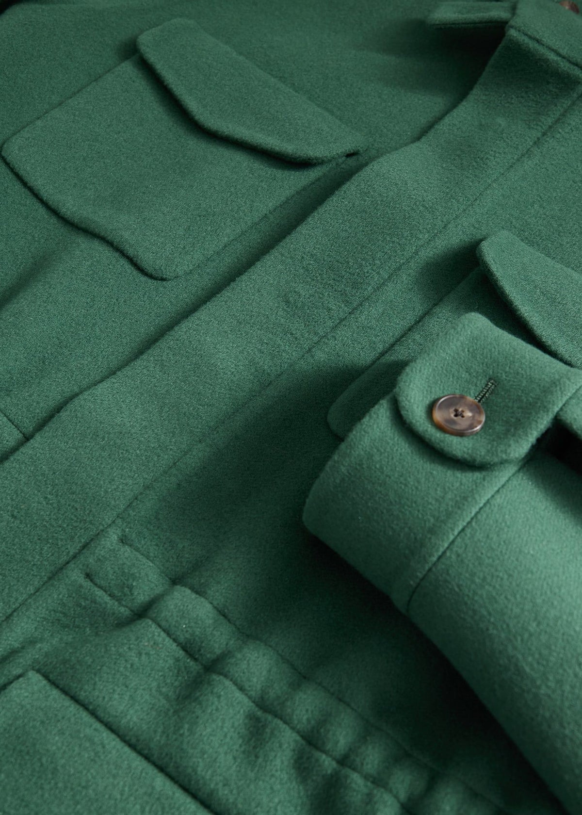 Double Faced Cashmere Field Jacket - Paul Stuart Top Pick