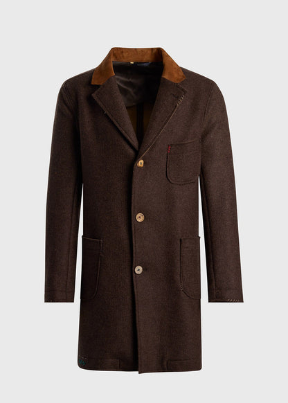 Wool Raw Edge Coat - Paul Stuart Value