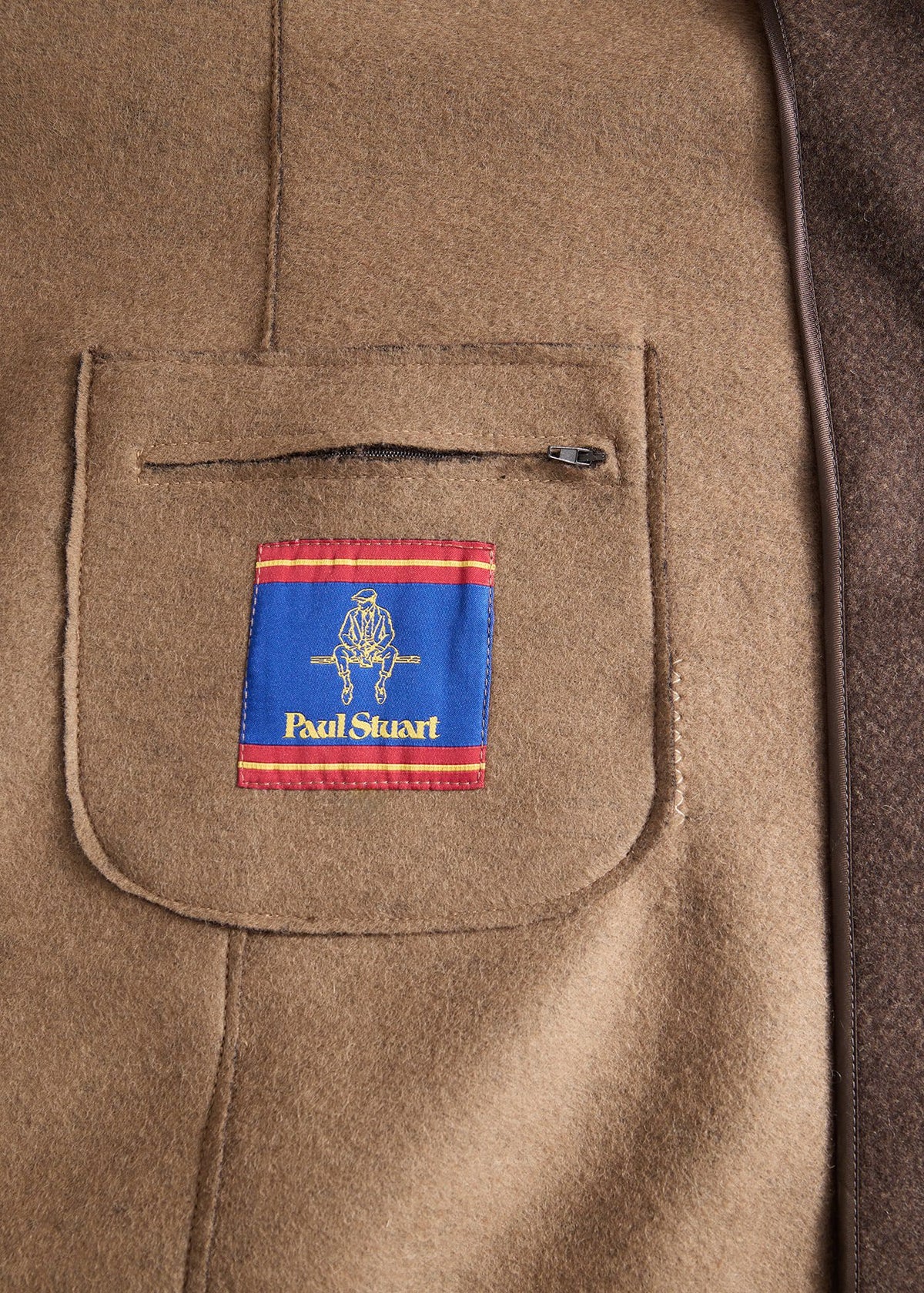 Wool Raw Edge Coat - Paul Stuart Value