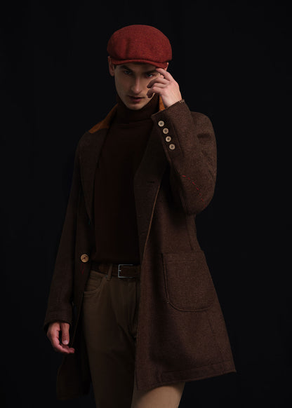 Wool Raw Edge Coat - Paul Stuart Value