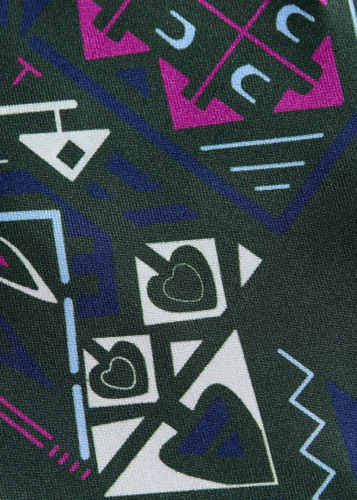 Abstract Print Pocket Square - Paul Stuart Exclusive