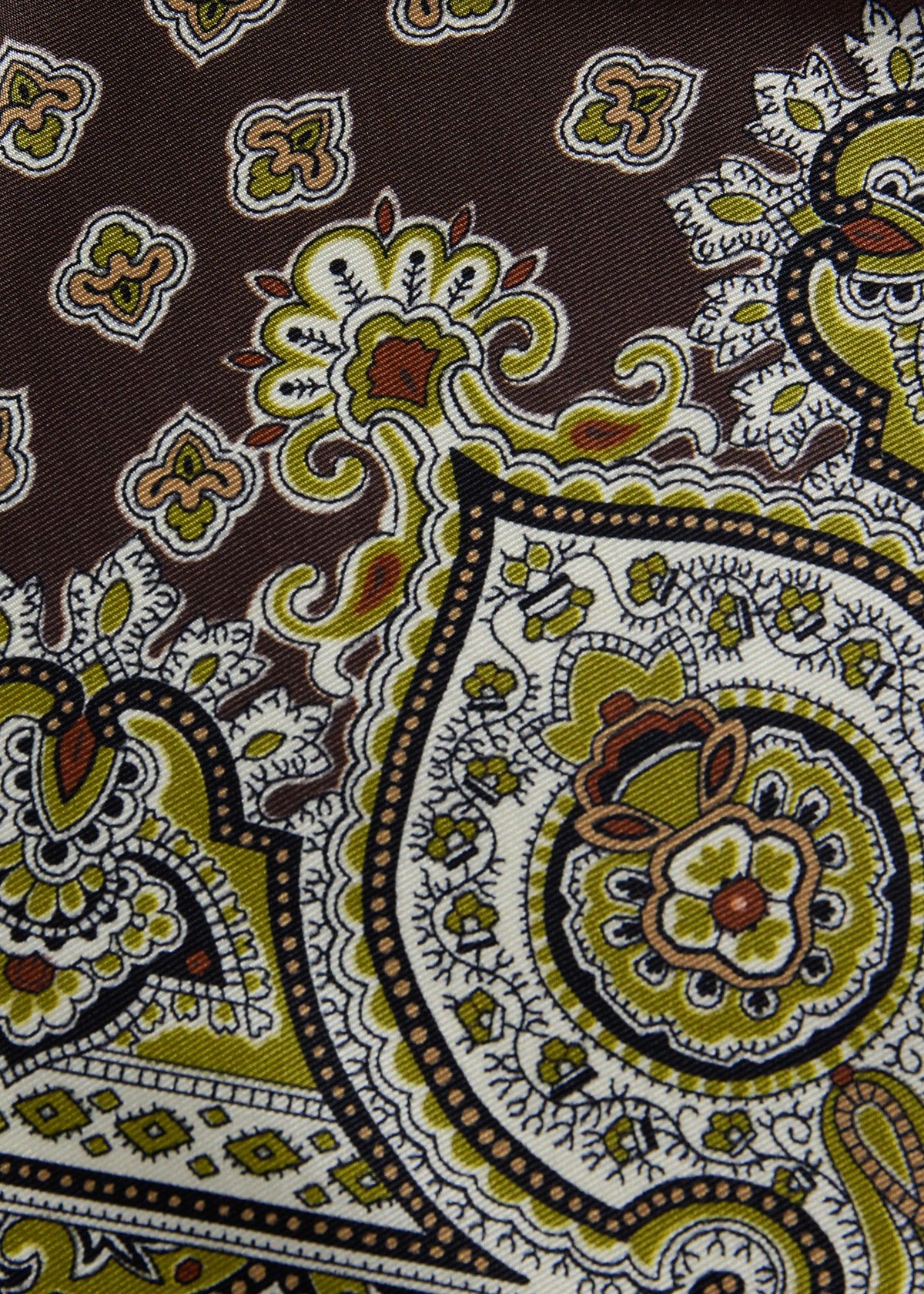 Ornate Print Pocket Square - Paul Stuart Trending
