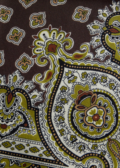 Ornate Print Pocket Square - Paul Stuart Trending
