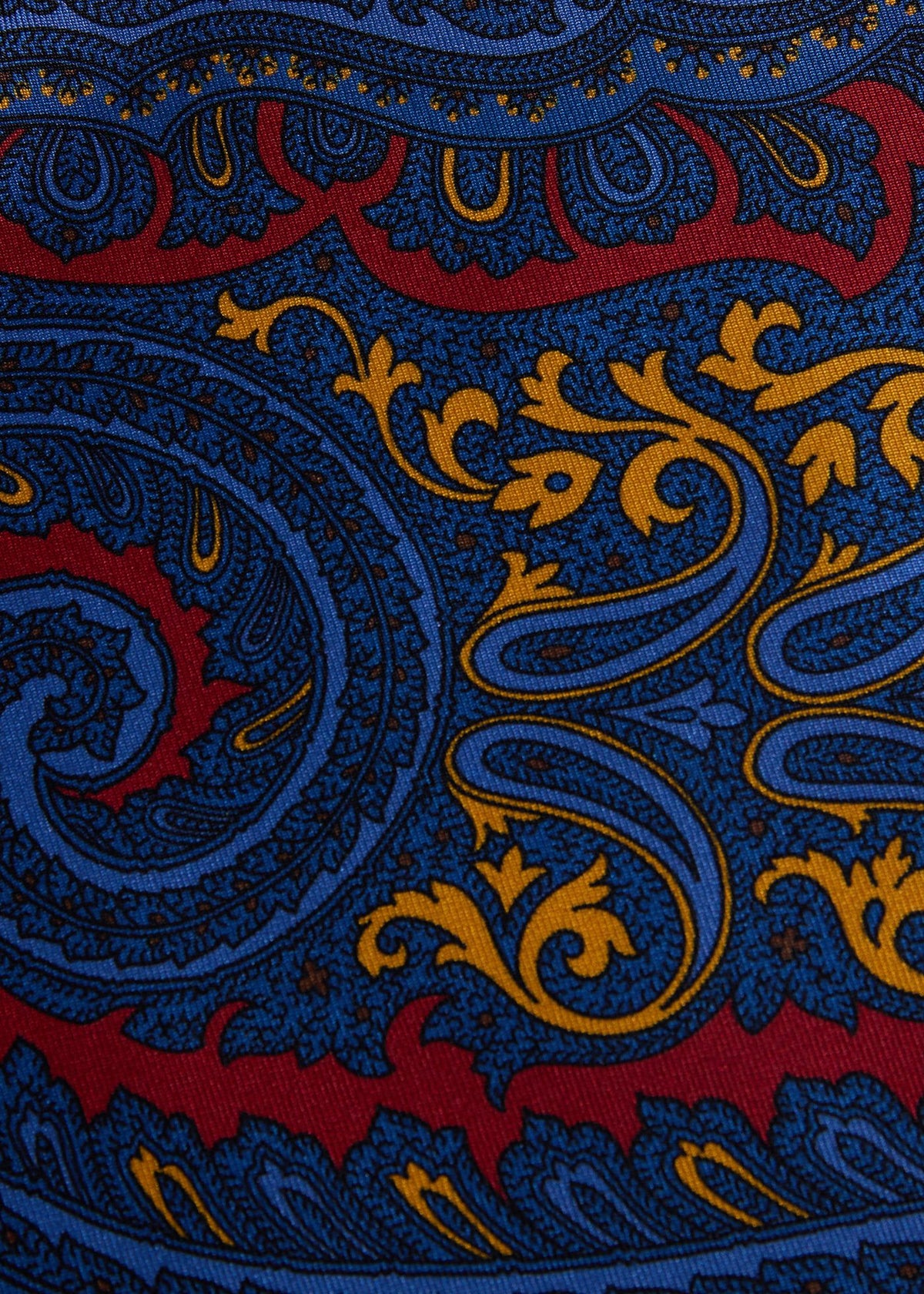 Geometric Print Pocket Square - Paul Stuart Quality