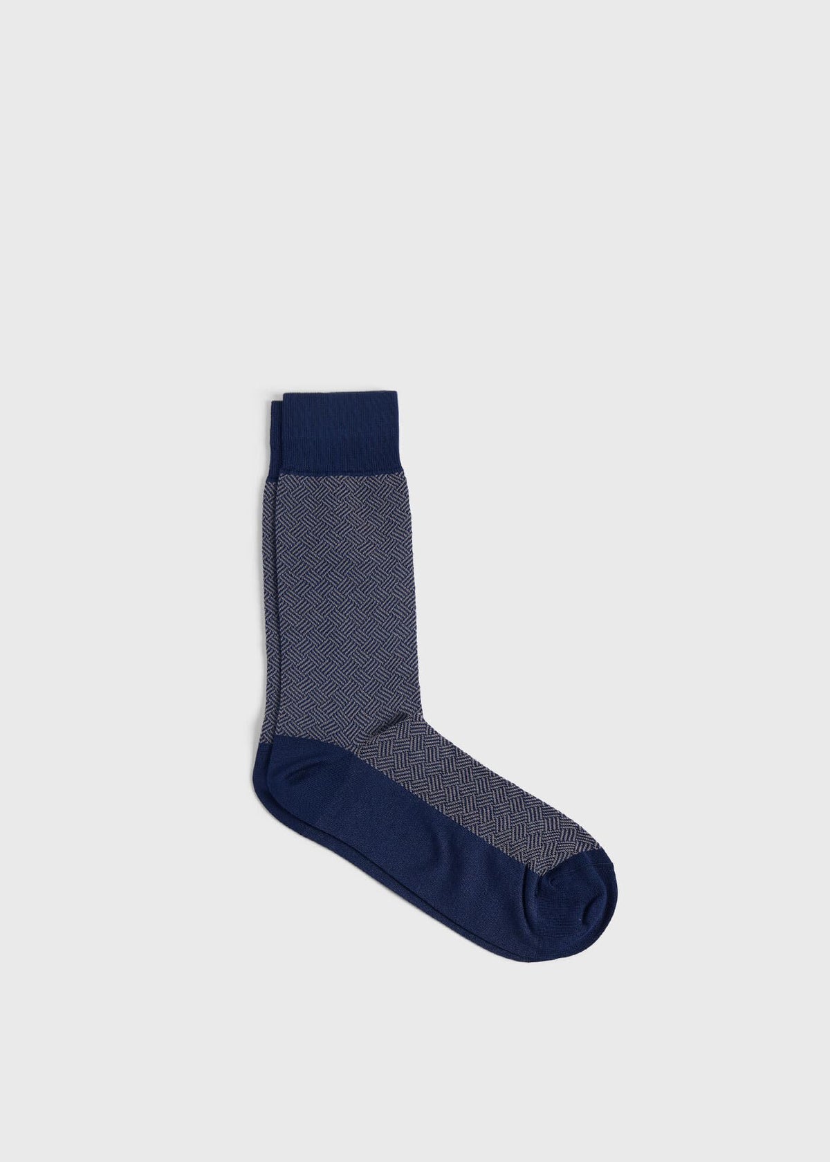 Cotton Parquet Sock - Paul Stuart Quality