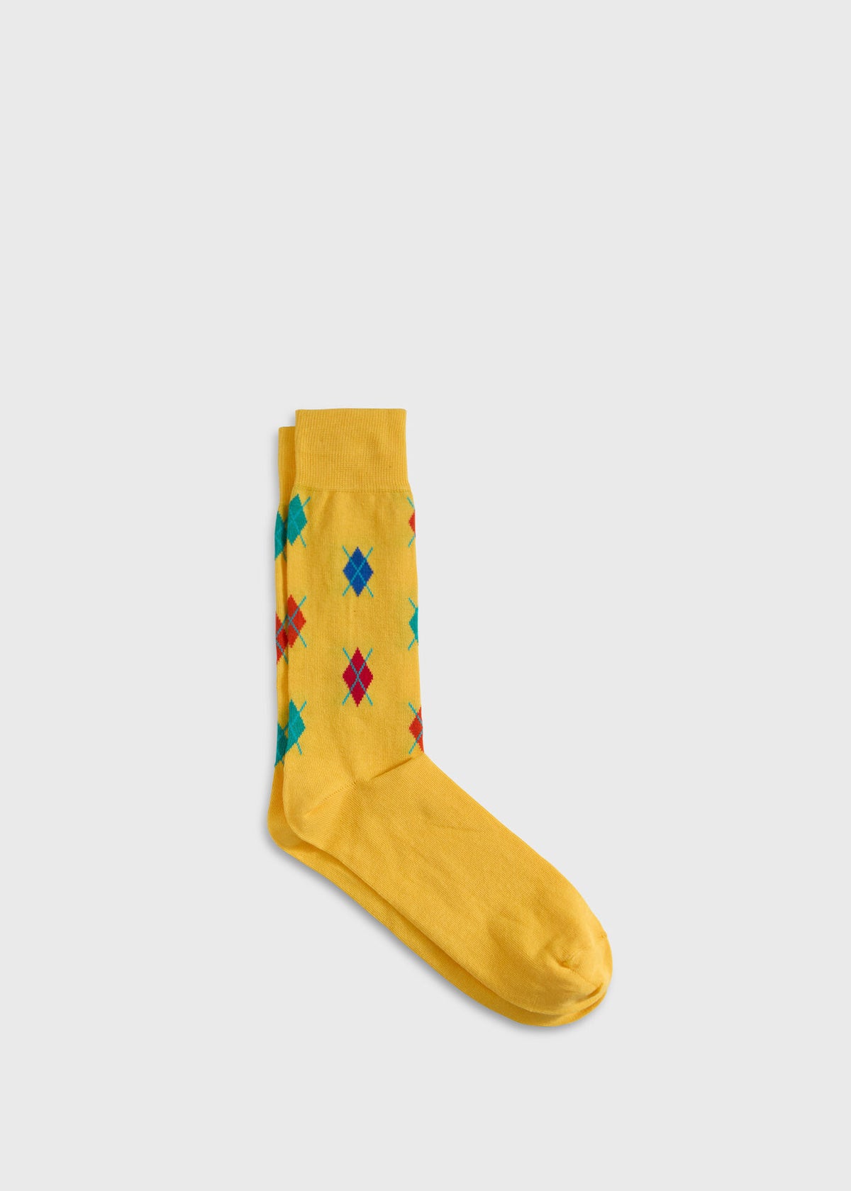 Small Argyle Motif Sock - Paul Stuart Sale